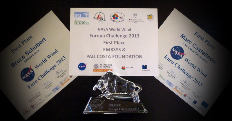 NASA Europa Challenge 2013 Award Picture
